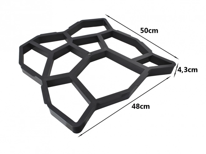 Moule pour pavés en béton tête de chat