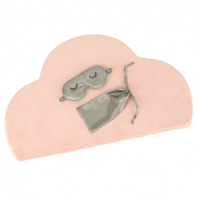 Masque de sommeil avec étui gris