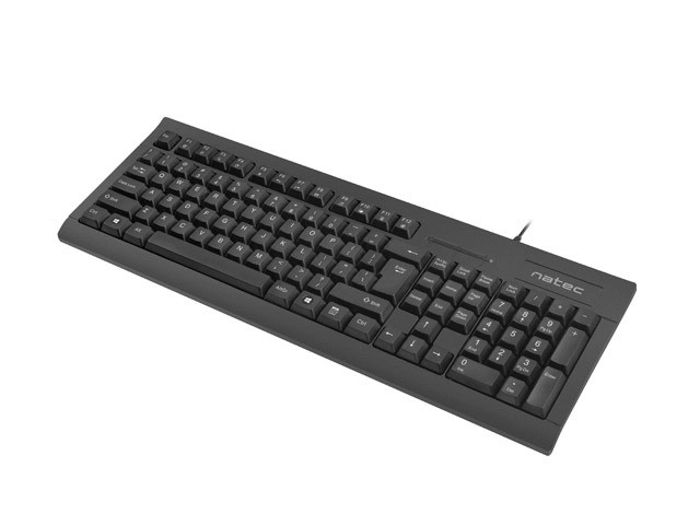 Clavier avec lecteur de cartes Natec Moray