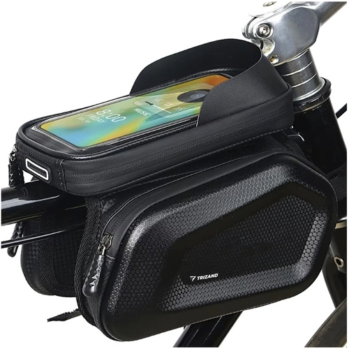 Sacoche de cyclisme pour téléphone avec étui étanche et pare-soleil