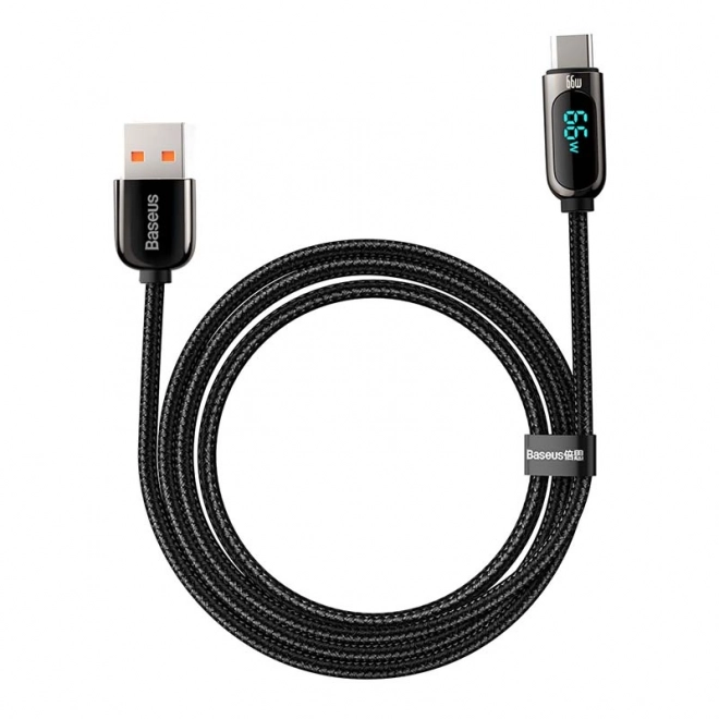 Baseus Câble d'affichage USB vers Type-C, 66W, 2 m (noir)