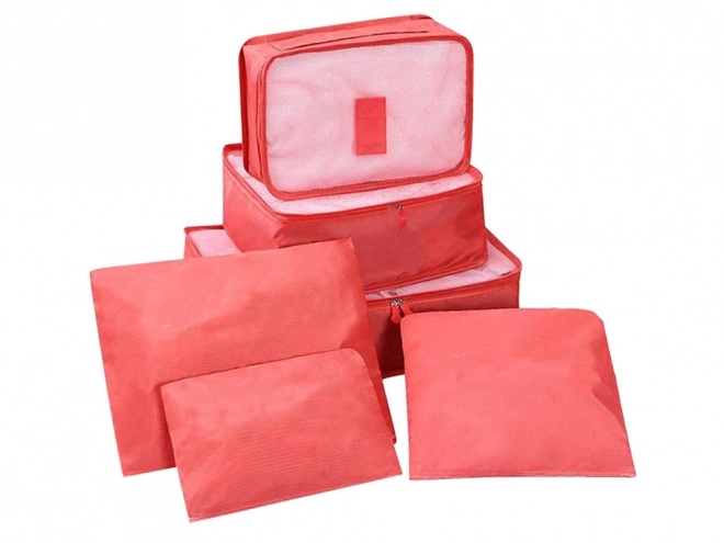 Organisateurs de voyage en filet pour bagage x6