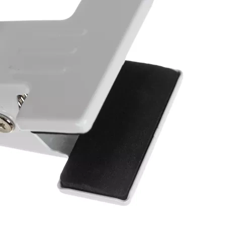 Lampe de table blanche avec pince Izoxis