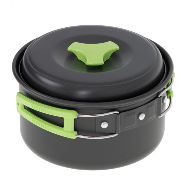 Kit de cuisine de camping avec casserole et poêle XL