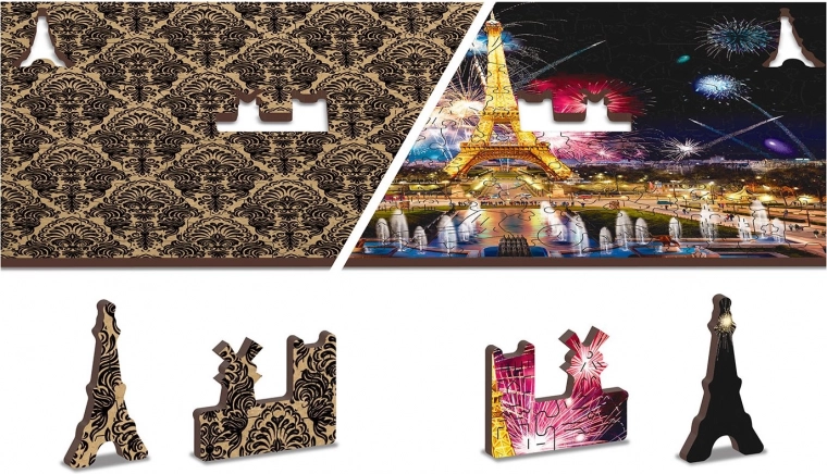 Puzzle recto‑verso 2‑en‑1 pour deux fois plus de plaisir