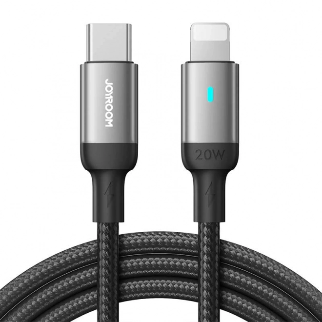 Câble USB-C vers Lightning 20W 1,2 m noir Joyroom
