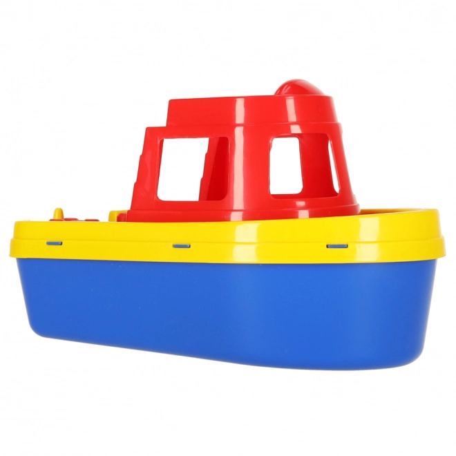 Bateau avec moules