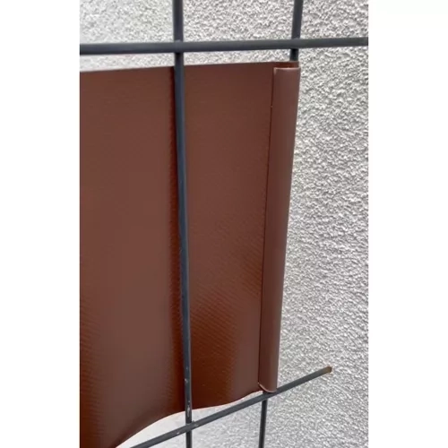 Ruban de clôture 19cmx35m 450g/m2 marron 23702