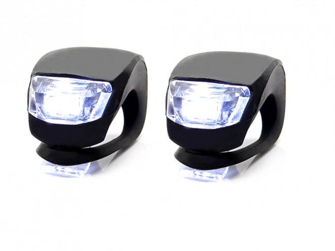 Lumières LED étanches en silicone pour vélo