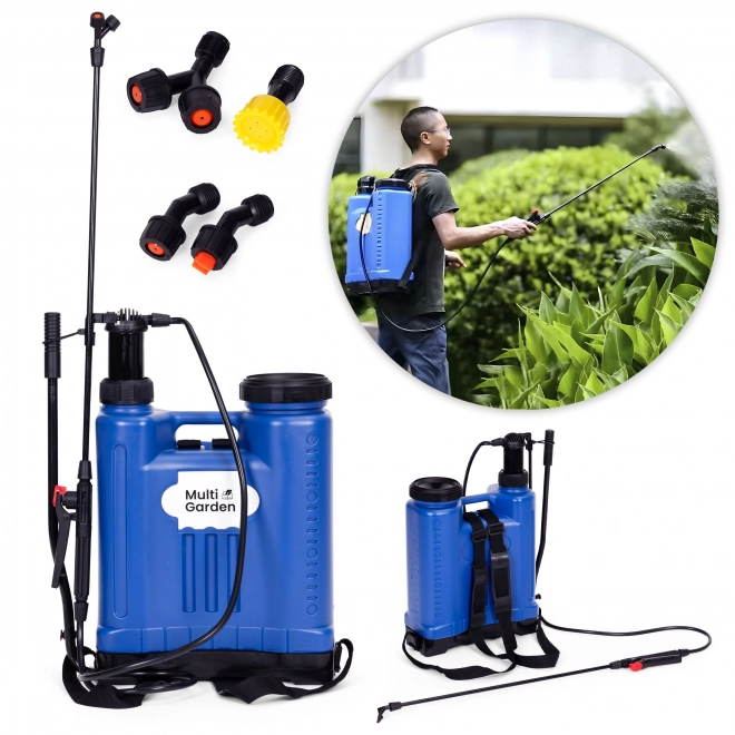 Pulvérisateur à pression jardin 16L avec bretelles réglables