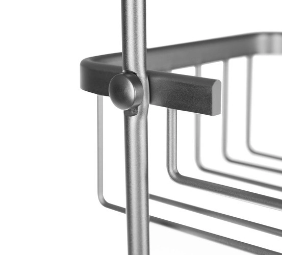 Étagère de douche suspendue - argenté