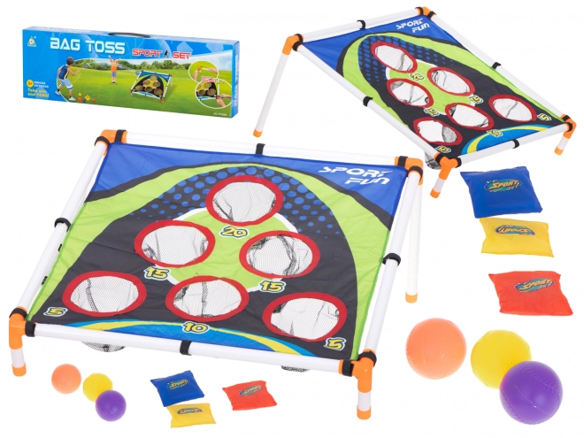 Jeu de lancer amusant avec cible