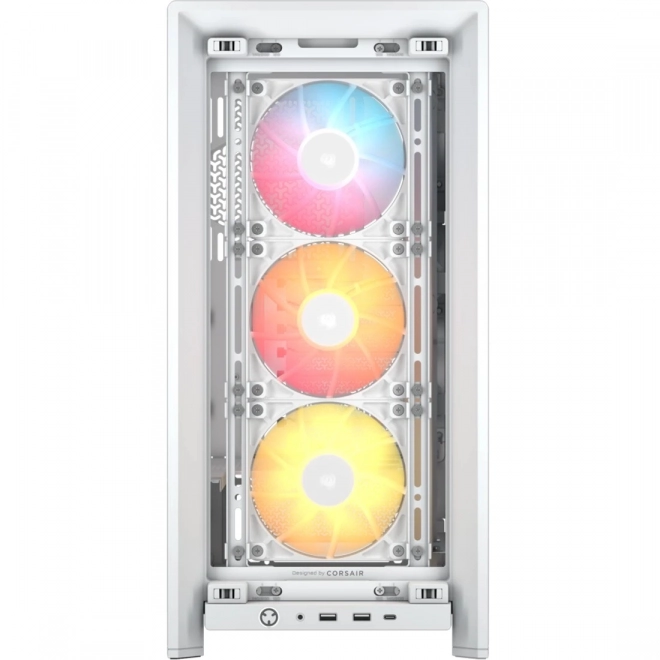 Boîtier d'ordinateur modulaire FRAME 4000D RS ARGB blanc Mid Tower ATX