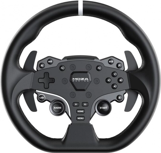 Volant ES – ergonomie, jante en cuir et télémétrie intelligente