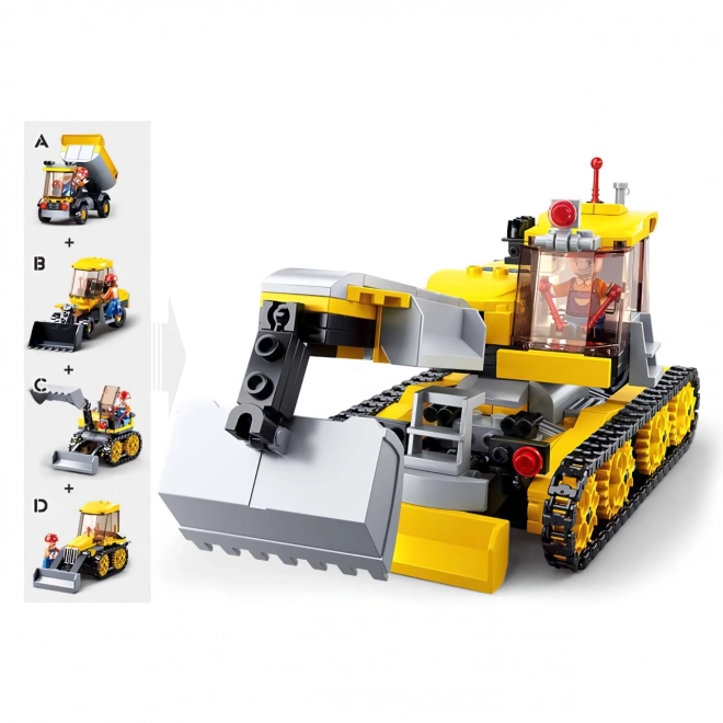 Sluban Ville Constructeurs Petit Bulldozer