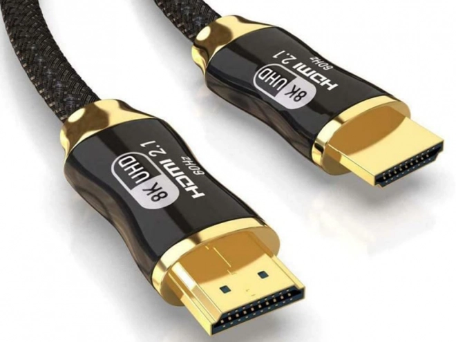 Câble HDMI ultra rapide 8K 60Hz 4K 120Hz plaqué or 1,5 m