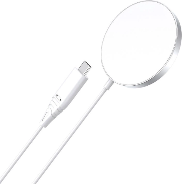 Chargeur sans fil magnétique Choetech 15W blanc