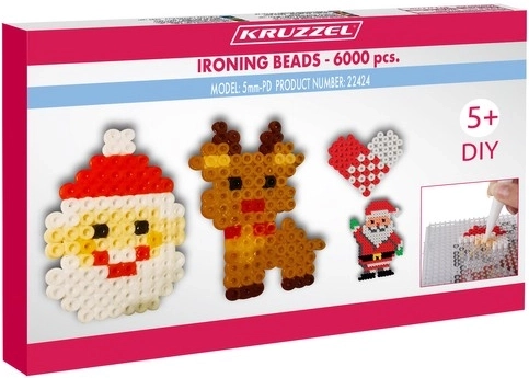 Pack géant de 6000 perles en 13 couleurs