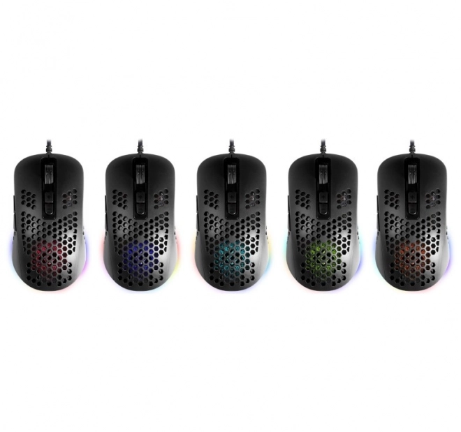 Souris de jeu Shepard avec éclairage RGB