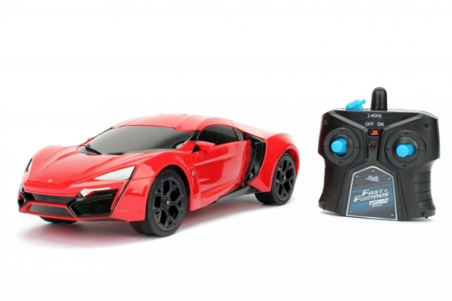 Voiture télécommandée Rápidos et Dangereux Lykan Hypersport