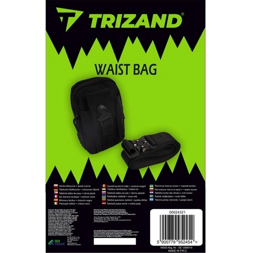 Banane tactique + sangle noire Trizand 24321