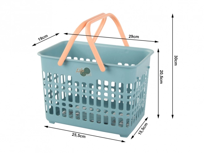 Panier d'achat pliable pratique