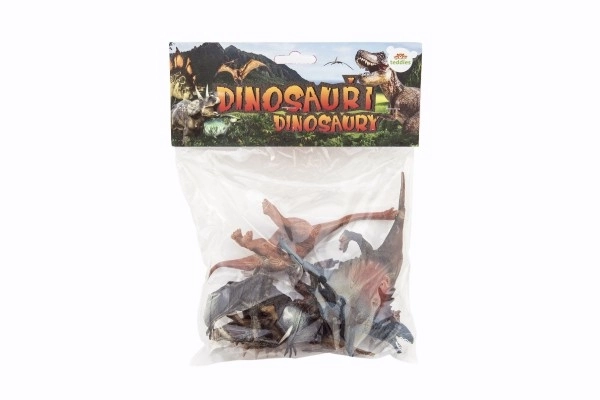 Dinosaures en plastique 15-18cm 5 pcs en sachet