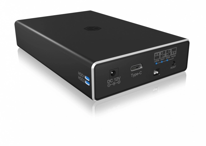 Boîtier RAID externe IB-RD2253-C31 pour HDD SATA 2,5 sur USB 3.2 Gen 2, RAID 0,1, UNI, LARGE