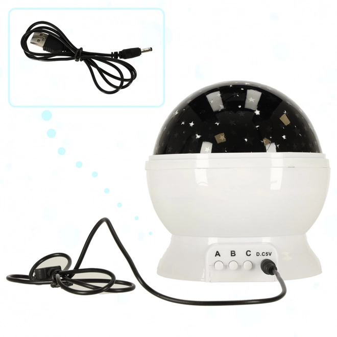 Lampe de nuit étoilée – Blanc