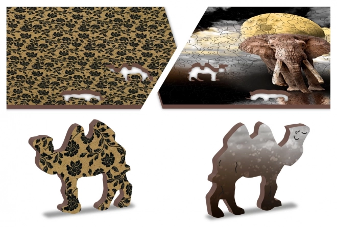 Puzzle en bois Rêves d'Éléphant