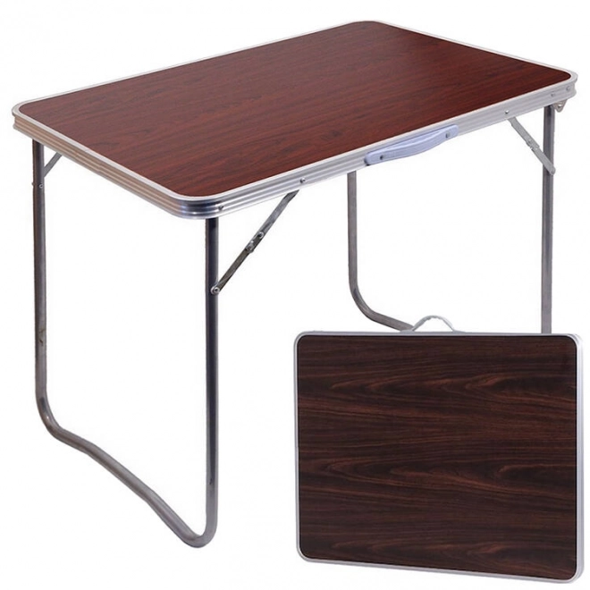 Table de jardin pliante avec poignée