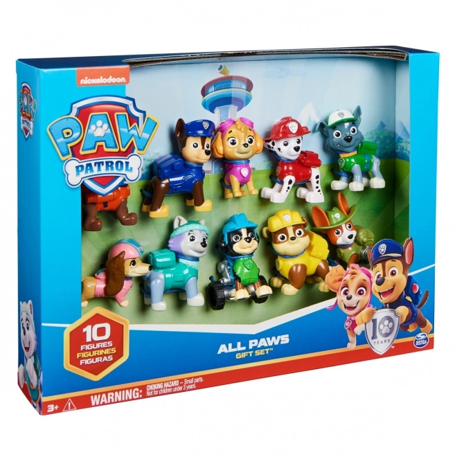 Pat' Patrouille Coffret Anniversaire pack multi figurines
