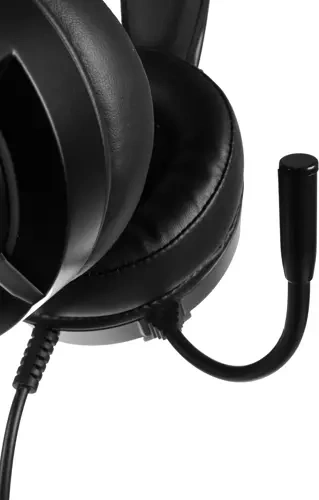 Microphone flexible et commandes rapides