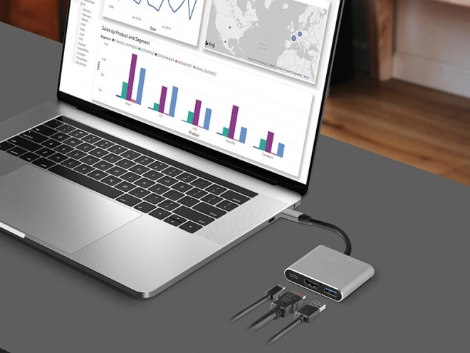 Adaptateur Multiport Tracer A-1 USB-C HDMI 4K