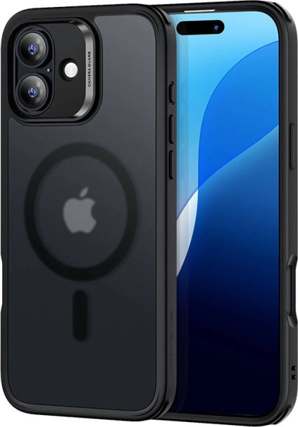 Coque hybride ESR HaloLock pour iPhone 16, noire