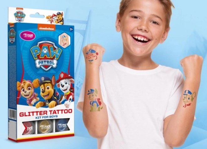 Set de tatouage Pat' Patrouille pour garçons