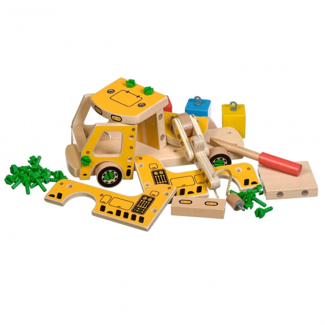 Grue en bois - set de construction Lucy & Leo