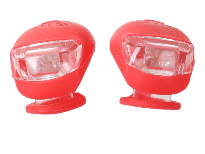 Lumières LED de vélo en silicone étanche