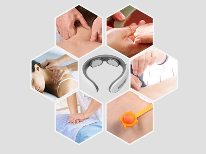 Électrostimulateur massant cervical TENS EMS