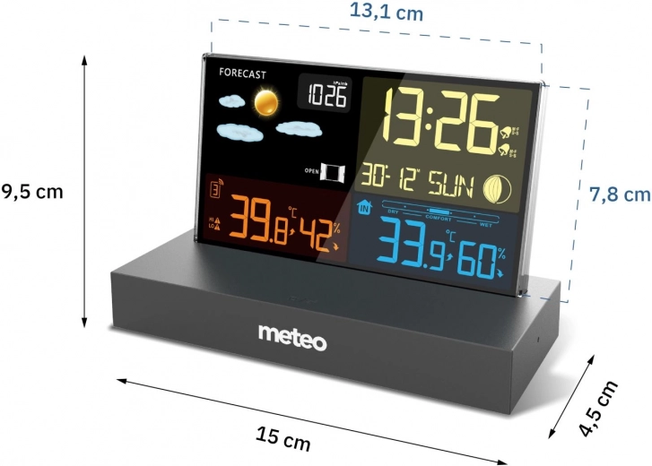 Capteur sans fil avec une portée jusqu’à 60 m