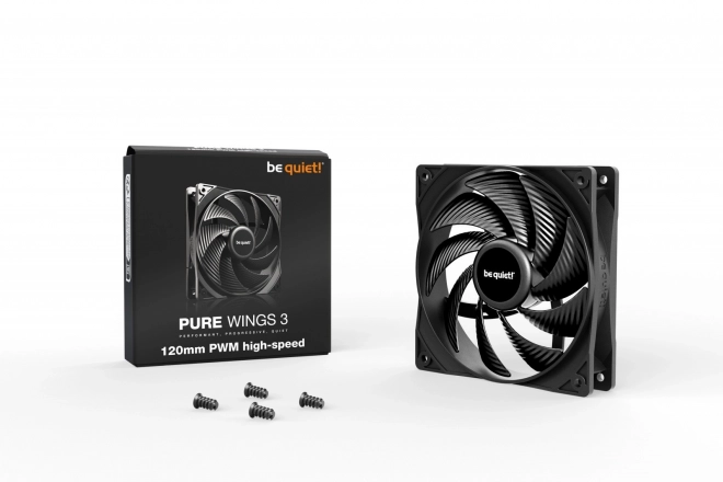 Ventilateur Pure Wings 3 120 mm PWM haute vitesse