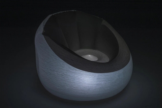 Fauteuil gonflable illuminé 102 x 97 x 71 cm Bestway 75086