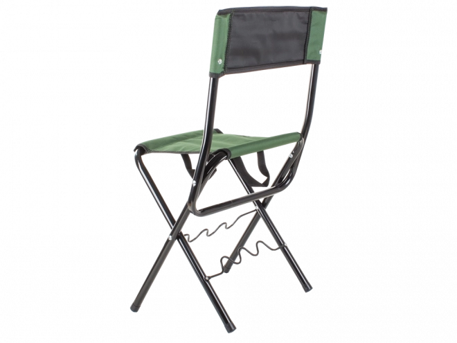 Dossier de chaise de pêche avec porte-canne