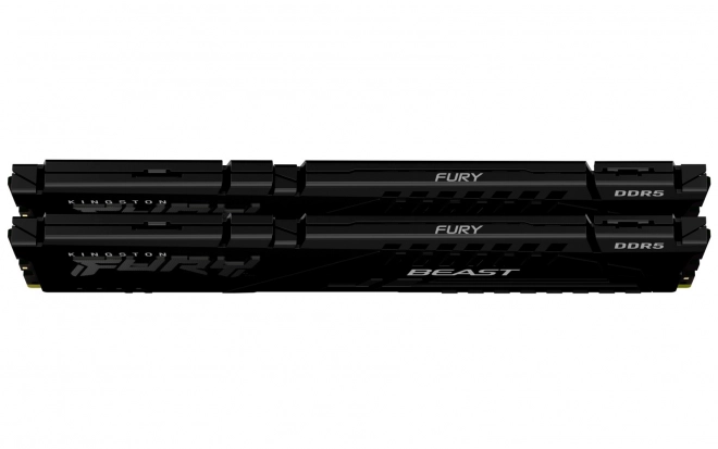 Mémoire Kingston Fury Beast DDR5 64GB (2x32GB) 6000MHz CL30 XMP noir