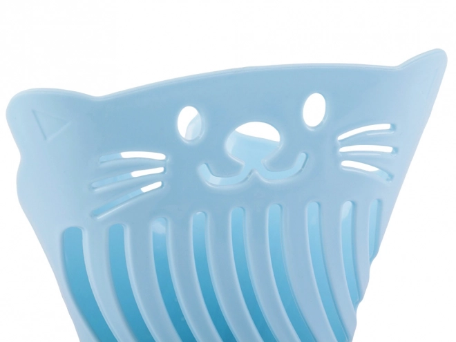 Pelle à litière pour chat avec manche ergonomique