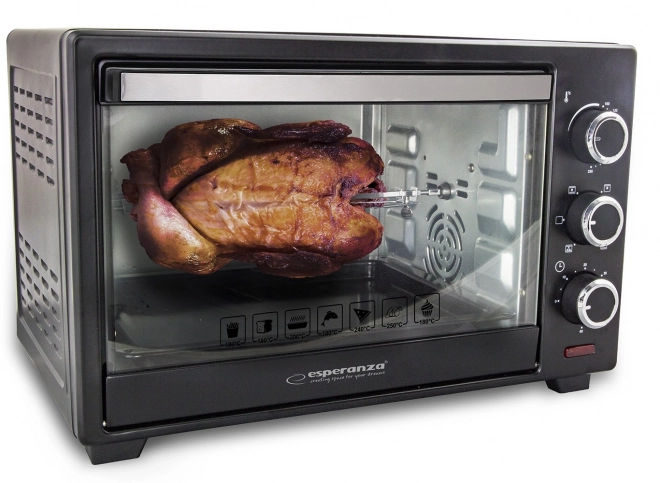 Mini four à convection et rôtisserie NAPOLI