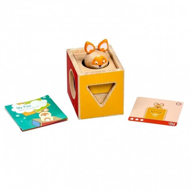 Lucy & Leo Renard Espiègle - jeu en bois avec modèles