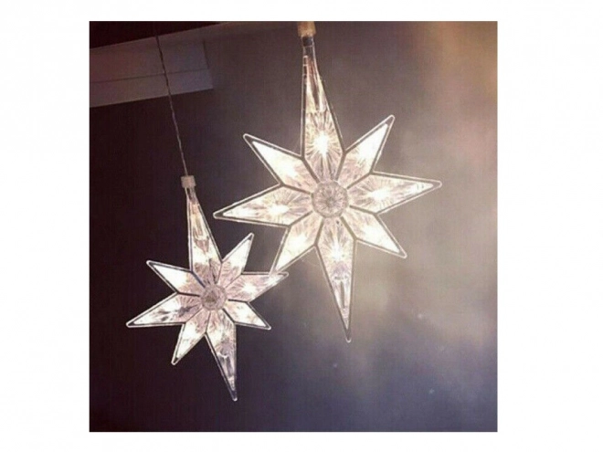 Rideau lumineux de Noël avec étoiles sur USB