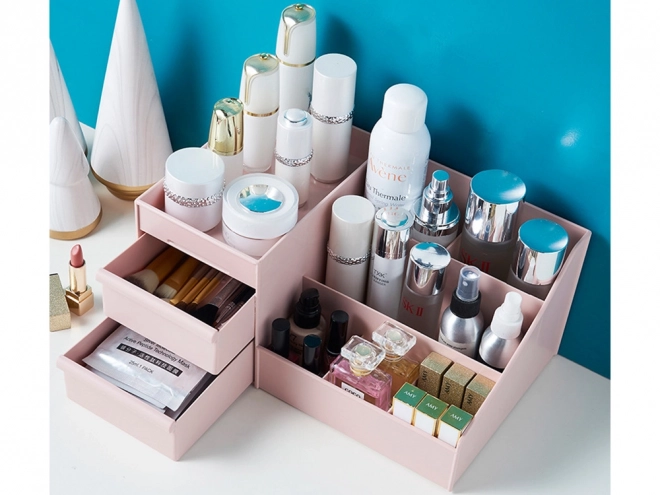 Organisateur pour cosmétiques et bijoux avec tiroirs