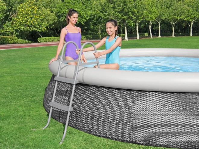 Échelle de piscine en métal Bestway 84 cm